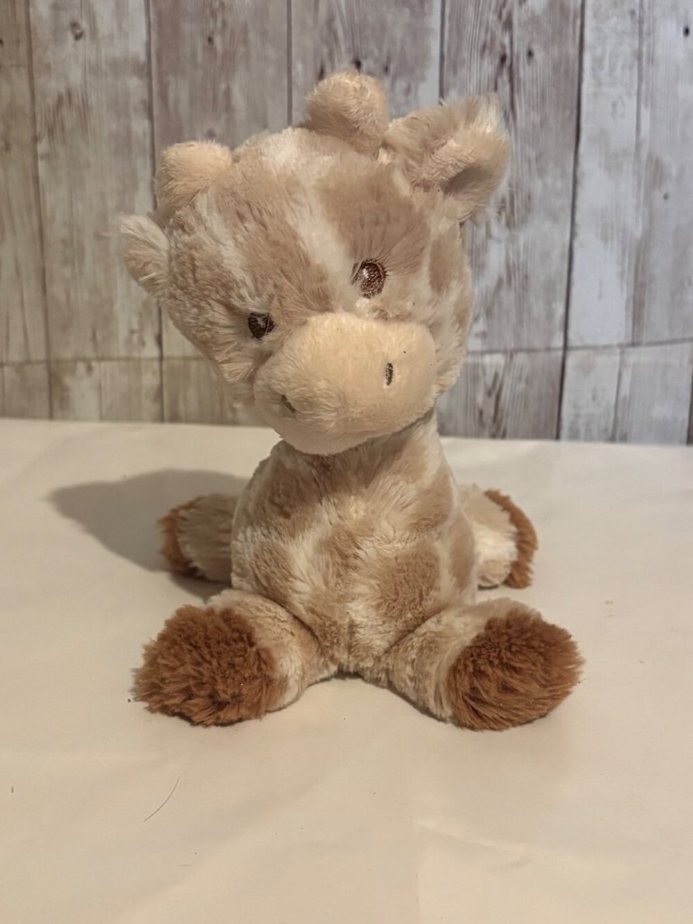 Ebba Giraffe Rattle Plush Stuffed Animal Toy 10" Lovey Soft Baby Jungle